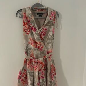 Floral print spring dress 16 petite